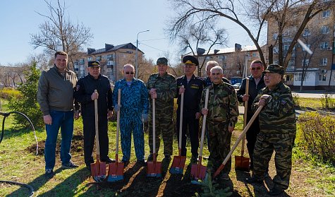 Генеральская аллея появилась в Оренбурге
